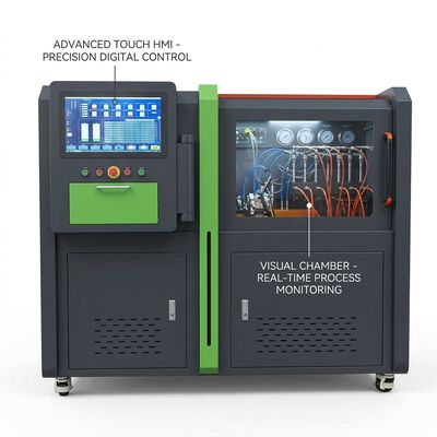 CRB-D1500 Common Rail Pump Test Bench dengan Heavy-Duty Fan Cooling 50.000+ Jam Operasi dan Pengendalian PLC Sederhana