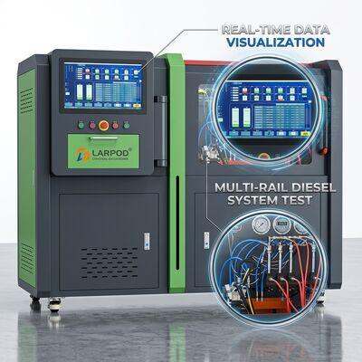 CRP-Multi 4-in-1 Universal Diesel Pump Test Bench dengan VFD 15Kw dan rentang tekanan 2500 bar