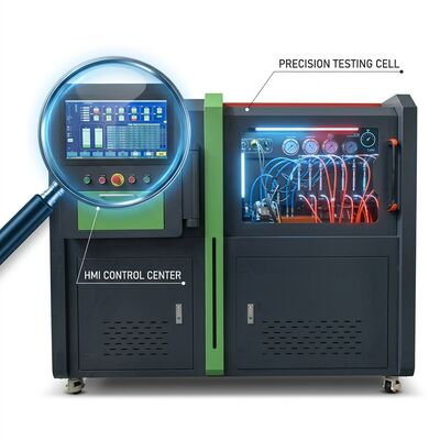 CRP-Compact Portable Common Rail Pump Test Bench dengan Tekanan 1800 Bar, 3Kw Single Phase 220V Motor dan 85kg Mobile Design
