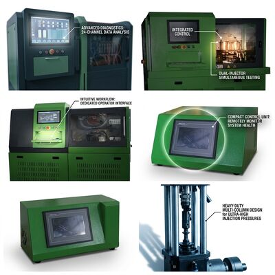 CRP-Compact Portable Common Rail Pump Test Bench dengan Tekanan 1800 Bar, 3Kw Single Phase 220V Motor dan 85kg Mobile Design